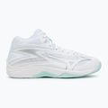 Damen-Volleyballschuhe Mizuno Thunder Blade Z Mid white/blue tint 2