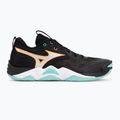 Volleyballschuhe Mizuno Wave Momentum Elite black/tangelo/ice green 2