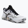 Volleyballschuhe Mizuno Wave Momentum Elite white/black/gold