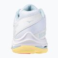 Damen Volleyballschuhe Mizuno Wave Voltage 2 weiß/calypso coral/pale banana 3
