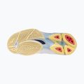 Damen Volleyballschuhe Mizuno Wave Voltage 2 weiß/calypso coral/pale banana 4