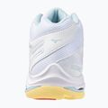 Damen Volleyballschuhe Mizuno Wave Voltage 2 Mid weiß/calypso coral/pale banana 3