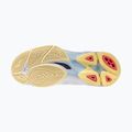 Damen Volleyballschuhe Mizuno Wave Voltage 2 Mid weiß/calypso coral/pale banana 4