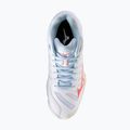 Damen Volleyballschuhe Mizuno Wave Voltage 2 Mid weiß/calypso coral/pale banana 5