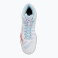 Damen Volleyballschuhe Mizuno Wave Voltage 2 Mid weiß/calypso coral/pale banana 5