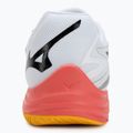 Kinder-Volleyballschuhe Mizuno Lightning Star Z7 weiß/feuriges Koralle 2/Zitrus 6