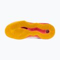 Mizuno Wave Momentum Pro Volleyballschuhe weiß/feurige Koralle 2/Zitrus 4