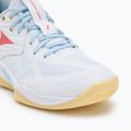Damen Volleyballschuhe Mizuno Wave Momentum Pro weiß/calypso coral/pale banana 7