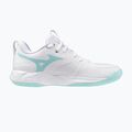 Damen Volleyballschuhe Mizuno Wave Momentum Pro weiß/blau tint 2