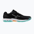 Mizuno Wave Phantom 3 Handballschuhe schwarz/tangelo/eisgrün 2