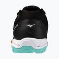 Mizuno Wave Phantom 3 Handballschuhe schwarz/tangelo/eisgrün 3