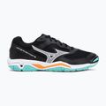Mizuno Wave Phantom 3 Handballschuhe schwarz/tangelo/eisgrün 2