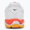 Mizuno Wave Phantom 3 Handballschuh weiß/feurige Koralle 2/Zitrus 6