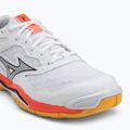 Mizuno Wave Phantom 3 Handballschuh weiß/feurige Koralle 2/Zitrus 7