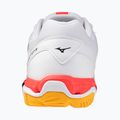 Mizuno Wave Phantom 3 Handballschuh weiß/feurige Koralle 2/Zitrus 3