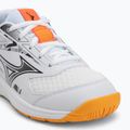 Mizuno Stealth Star 3 weiß/fiery coral 2/citrus Kinderschuhe 7
