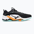 Mizuno Wave Stealth Neo 2 Handballschuhe schwarz/tangelo/eisgrün 2