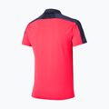 Herren Mizuno Daybreakers Shadow Polo-Shirt vibrierendes Rot 2