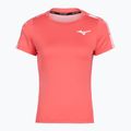 Damen-Tennisshirt Mizuno Daybreakers Printed calypso coral