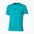Herren Mizuno Impulse Core Tee capri breeze Laufshirt
