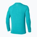 Herren Mizuno Core Impulse Tee capri breeze running longsleeve 2