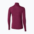 Damen Laufsweatshirt Mizuno Core Impulse Half Zip Tee dunkel lila 2