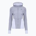 Women's Mizuno Active Warm Hybrid Full Zip Hooded quicksilver Laufjacke 5