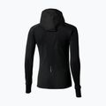 Damen Laufjacke Mizuno Active Warm Hybrid Full Zip Hooded schwarz 2