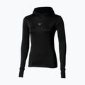 Damen-Lauf-Hoodie Mizuno Active Warm Hooded black