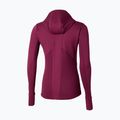 Damen-Laufhoodie Mizuno Active Warm Hooded dark purple 2