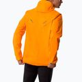 Herren-Laufjacke Mizuno Tech Thermal Charge Hooded tangelo 3