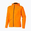Herren-Laufjacke Mizuno Tech Thermal Charge Hooded tangelo 5