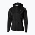 Damen-Laufjacke Mizuno Tech Thermal Charge Hooded black