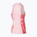 Damen-Tennisshirt Mizuno Daybreakers Printed barely pink 2