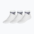 Socken Mizuno Training Mid With Line 3 pairs white/ultramarine