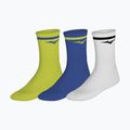 Socken Mizuno Training With Line 3 pairs lightning yellow/dazzling blue