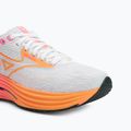 Laufschuhe Mizuno Wave Rider 28 white/tang orange/pink tetra 7