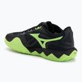 Padelschuhe Mizuno Wave Enforce Tour 2 black/foliage green/glowing ap 3