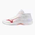 Damen-Volleyballschuhe Mizuno Lightning Select Mid white/rose elegance/lava falls