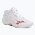 Damen-Volleyballschuhe Mizuno Lightning Select Mid white/rose elegance/lava falls
