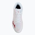 Damen-Volleyballschuhe Mizuno Lightning Select Mid white/rose elegance/lava falls 5
