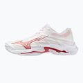 Damen-Volleyballschuhe Mizuno Wave Lightning Elite white/rose elegance/lava falls 8