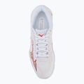 Damen-Volleyballschuhe Mizuno Wave Lightning Elite white/rose elegance/lava falls 5