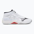 Volleyballschuhe Mizuno Lightning Select Mid white/black/fiery red 2