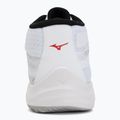 Volleyballschuhe Mizuno Lightning Select Mid white/black/fiery red 6