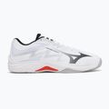 Volleyballschuhe Mizuno Lightning Select white/black/fiery red 2