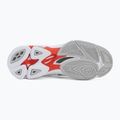 Volleyballschuhe Mizuno Wave Lightning Pro Mid white/black/fiery red 4