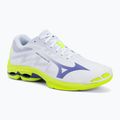 Volleyballschuhe Mizuno Wave Lightning Pro white/lighting yellow/dazzling blue