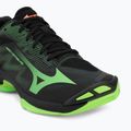 Volleyballschuhe Mizuno Wave Lightning Pro black/gloving apple/mandarin orange 7