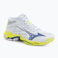 Volleyballschuhe Mizuno Wave Lightning Elite Mid white/lighting yellow/dazzling blue